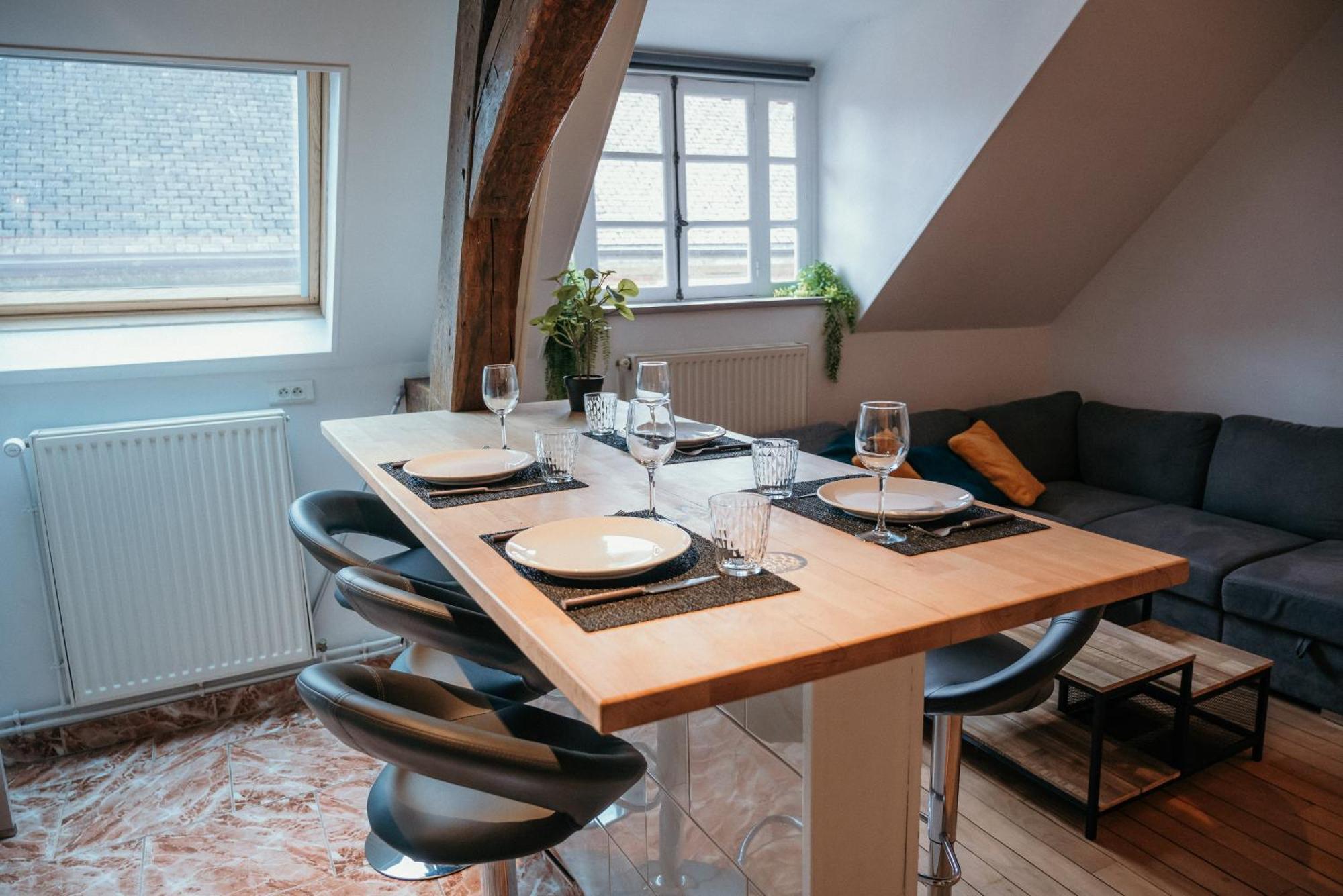 Appartement D'Aubilly Hyper Centre-Ville Charleville-Mezieres Luaran gambar